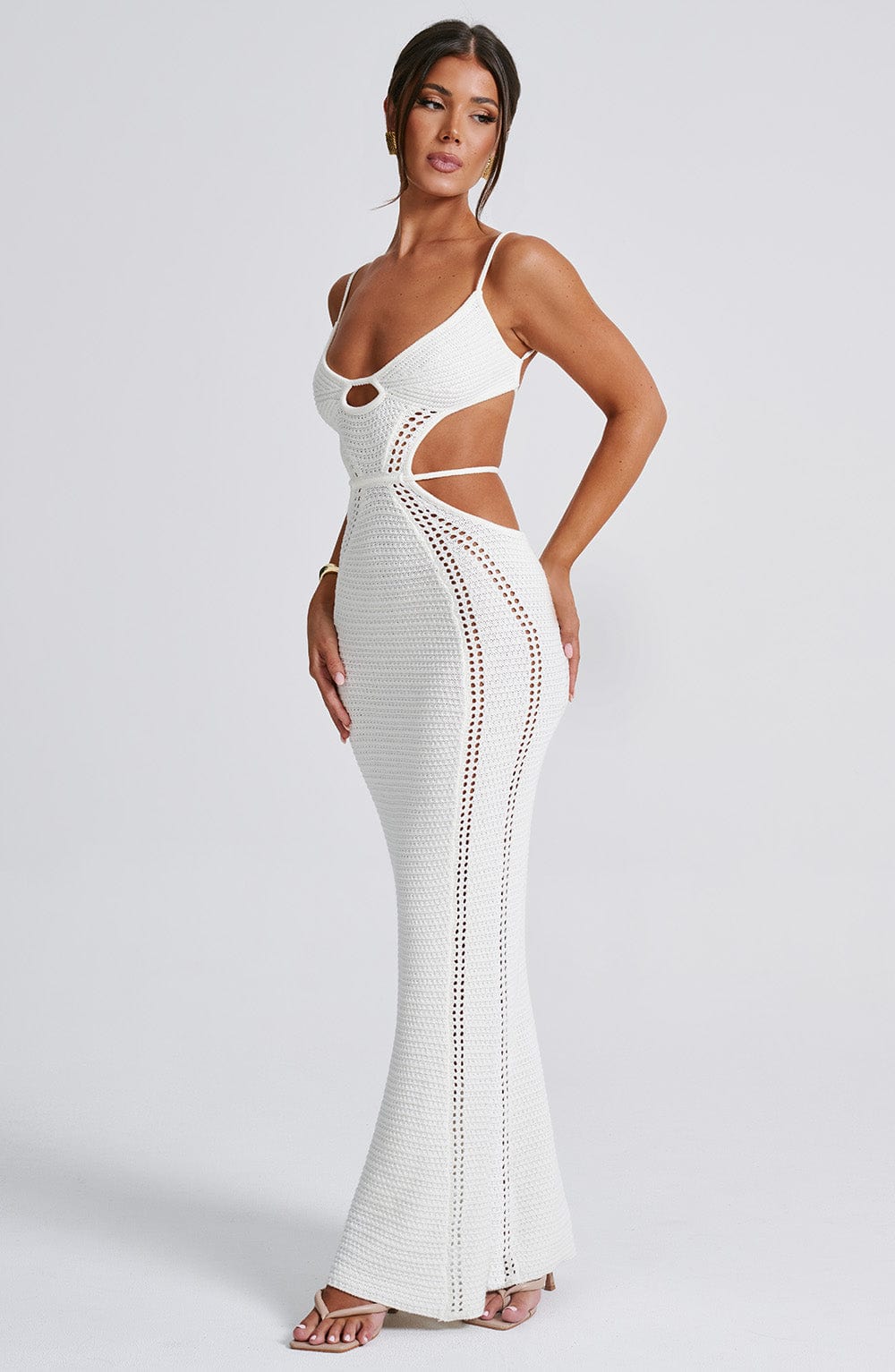 Josefina Maxi Haljina - Bijela