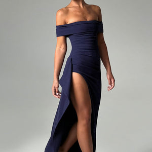 Joyce Maxi Haljina - Mornarska