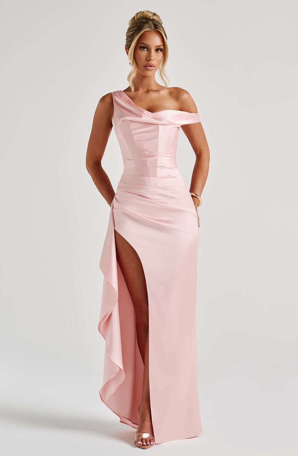 Julienne Maxi Haljina - Blush