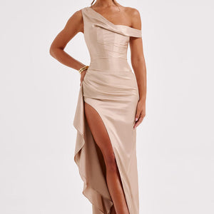 Juliene Maxi Haljina - Šampanjac