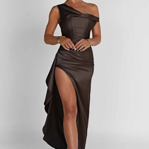 Juliene Maxi Haljina - Antracit