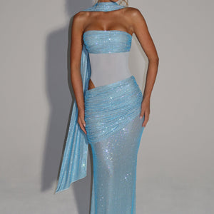 Kailani Maxi Haljina - Aqua