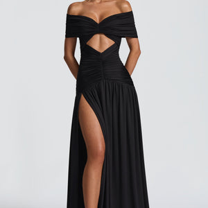 Kathryn Maxi Haljina - Crna