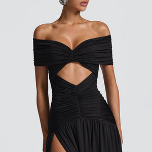 Kathryn Maxi Haljina - Crna