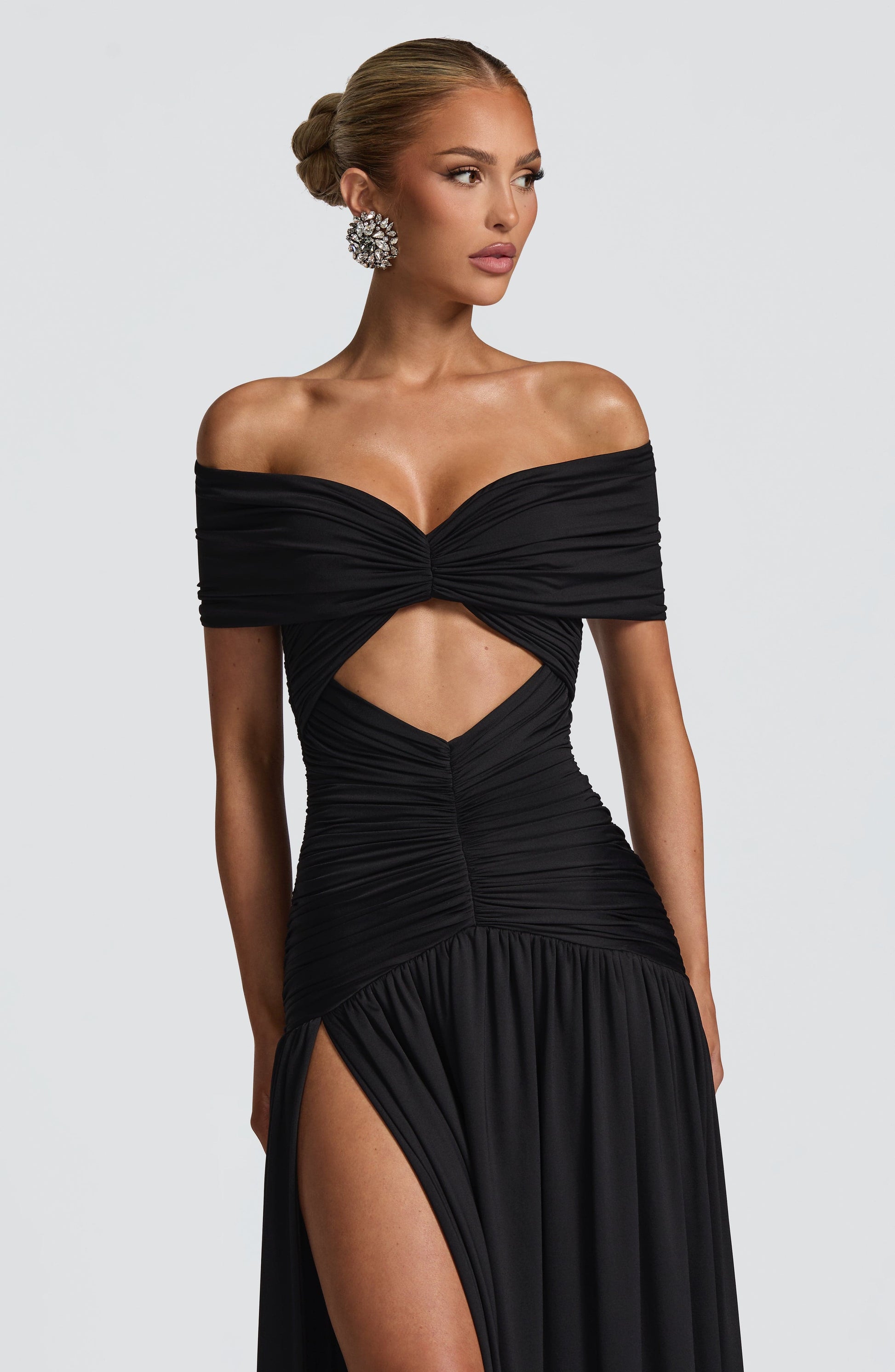 Kathryn Maxi Haljina - Crna