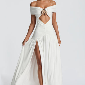 Kathryn Maxi Haljina - Bijela