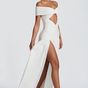 Kathryn Maxi Haljina - Bijela