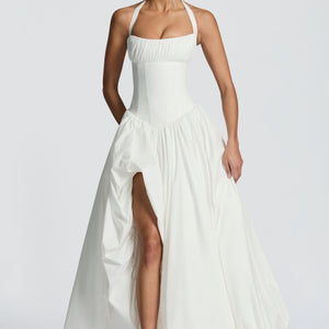 Keira Maxi Haljina - Slonovača