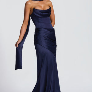 Kensington Maxi Haljina - Mornarsko plava