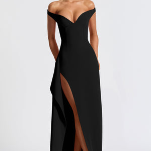 Khalesia Maxi Haljina - Crna