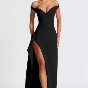 Khalesia Maxi Haljina - Crna