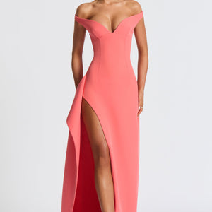 Khalesia Maxi Haljina - Korallna Roza