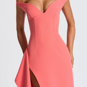 Khalesia Maxi Haljina - Korallna Roza