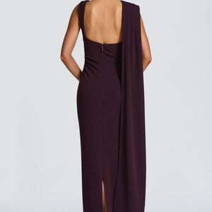 Kylie Maxi Haljina - Šljivasta