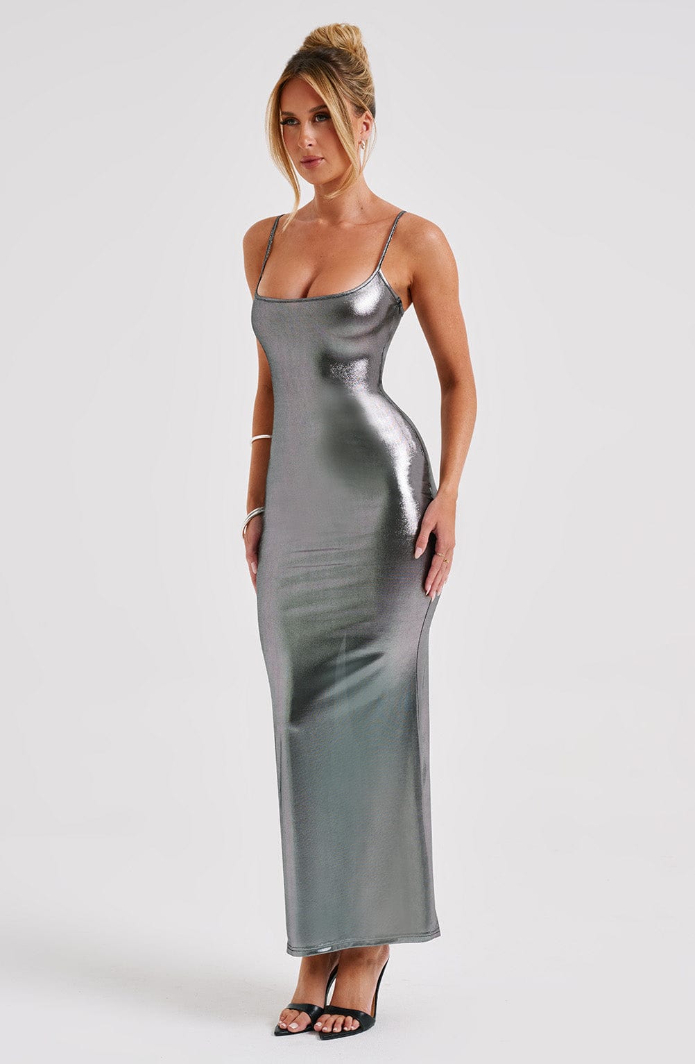 Kyranni Maxi Haljina - Gunmetal