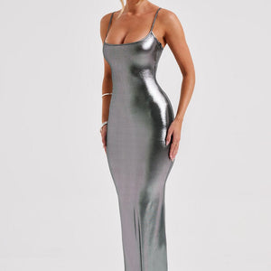 Kyranni Maxi Haljina - Gunmetal