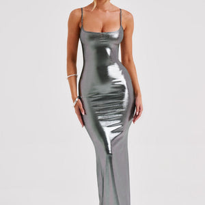 Kyranni Maxi Haljina - Gunmetal