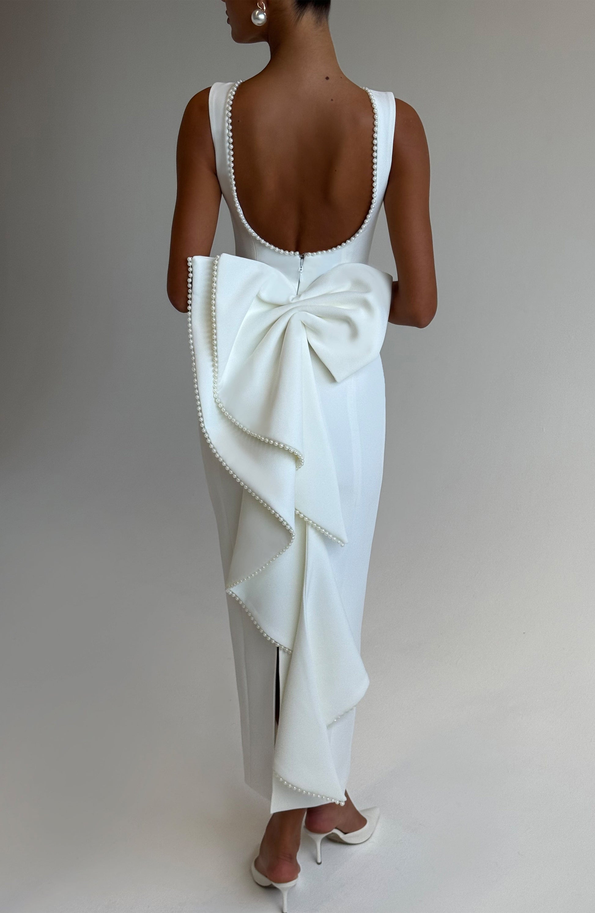 Lana Midaxi Haljina - Slonovača