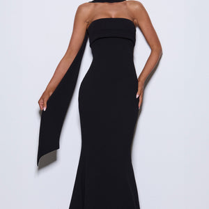 Leura Maxi Haljina - Crna