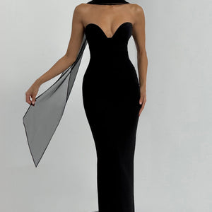 Lindsey Maxi Haljina - Crna