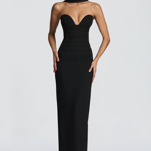 Lindsey Maxi Haljina - Crna