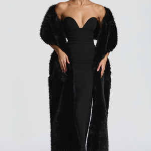 Lindsey Maxi Haljina - Crna