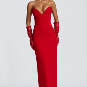 Lindsey Maxi Haljina - Crvena