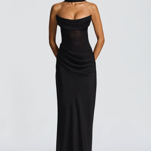 Liora Maxi Haljina - Crna