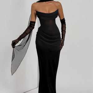 Liora Maxi Haljina - Crna