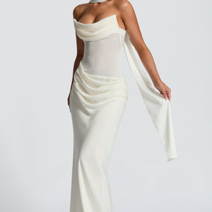 Liora Maxi Haljina - Slonovača