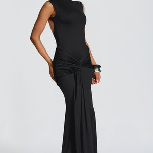 Lorenza Maxi Haljina - Crna