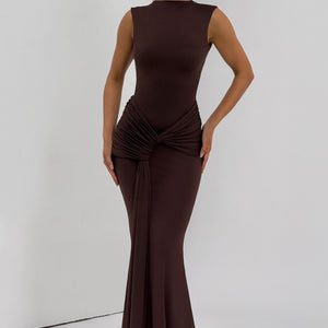 Lorenza Maxi Haljina - Šljivasto smeđa