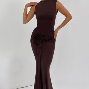 Lorenza Maxi Haljina - Šljivasto smeđa