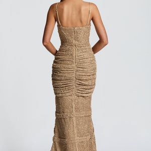 Lysandra Maxi Haljina - Bež