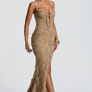 Lysandra Maxi Haljina - Bež