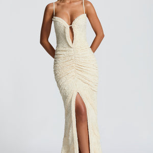 Lysandra Maxi Haljina - Slonovača