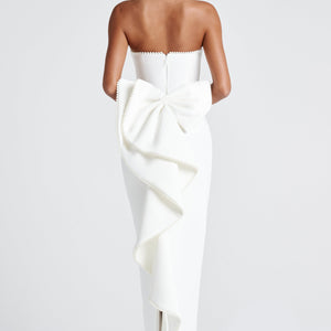 Magnolija Maxi Haljina - Slonovača