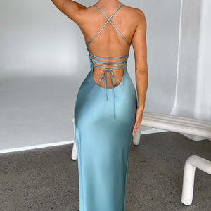 Makalita Maxi Haljina - Tirkizna