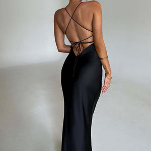 Malika Maxi Haljina - Crna