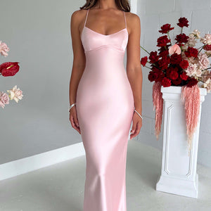 Malika Maxi Haljina - Roza