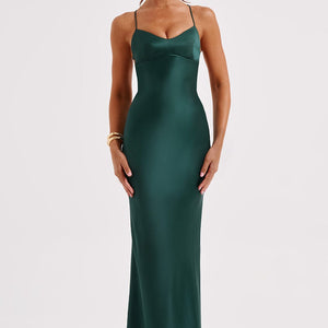 Malika Maxi Haljina - Smaragd