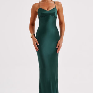 Malika Maxi Haljina - Smaragd