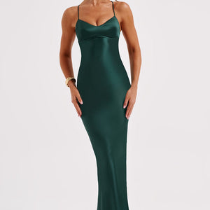 Malika Maxi Haljina - Smaragd