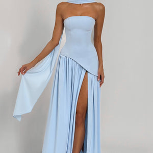 Maliyah Maxi Haljina - Baby Plava