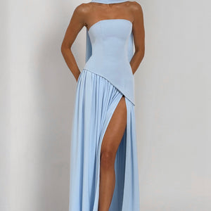 Maliyah Maxi Haljina - Baby Plava