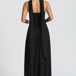 Maliyah Maxi Haljina - Crna