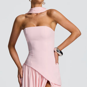 Maliyah Maxi Haljina - Roza