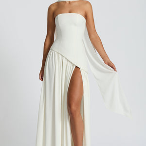 Maliyah Maxi Haljina - Slonovača