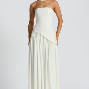 Maliyah Maxi Haljina - Slonovača