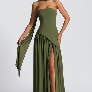 Maliyah Maxi Haljina - Khaki